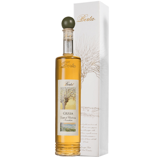 GRAPPA BERTA GIULIA -  Grappa Invecchiata di Chardonnay (0.7L, 40% Vol.)