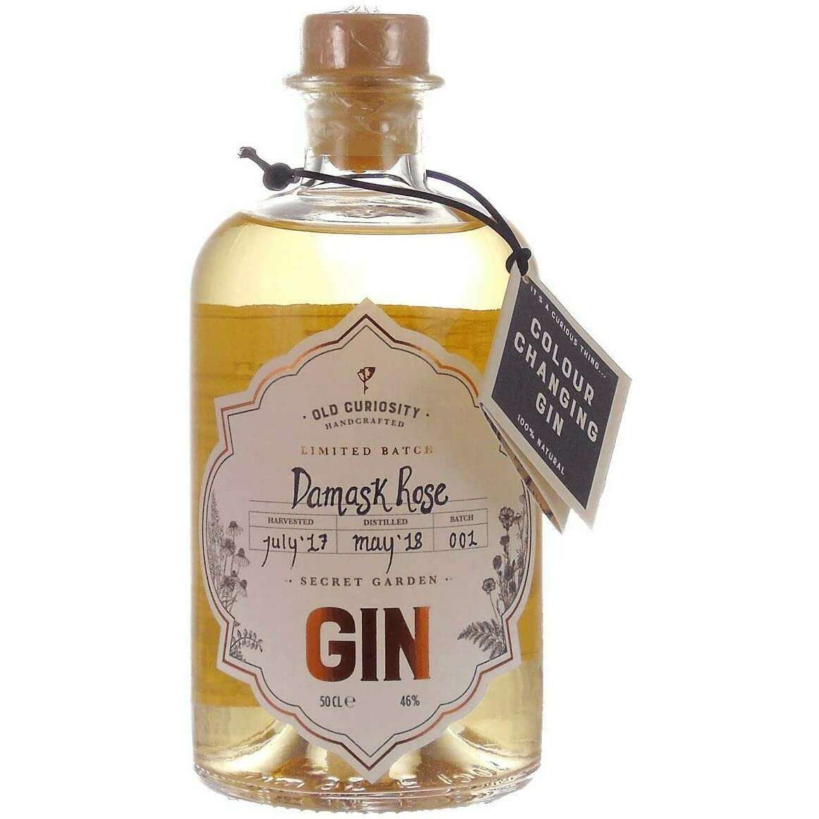 OLD CURIOSITY DAMASK ROSE SECRET GARDEN GIN