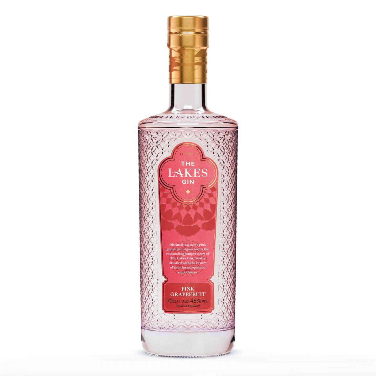 THE LAKES PINK GRAPEFRUIT GIN (70CL, 46.0% Vol.)