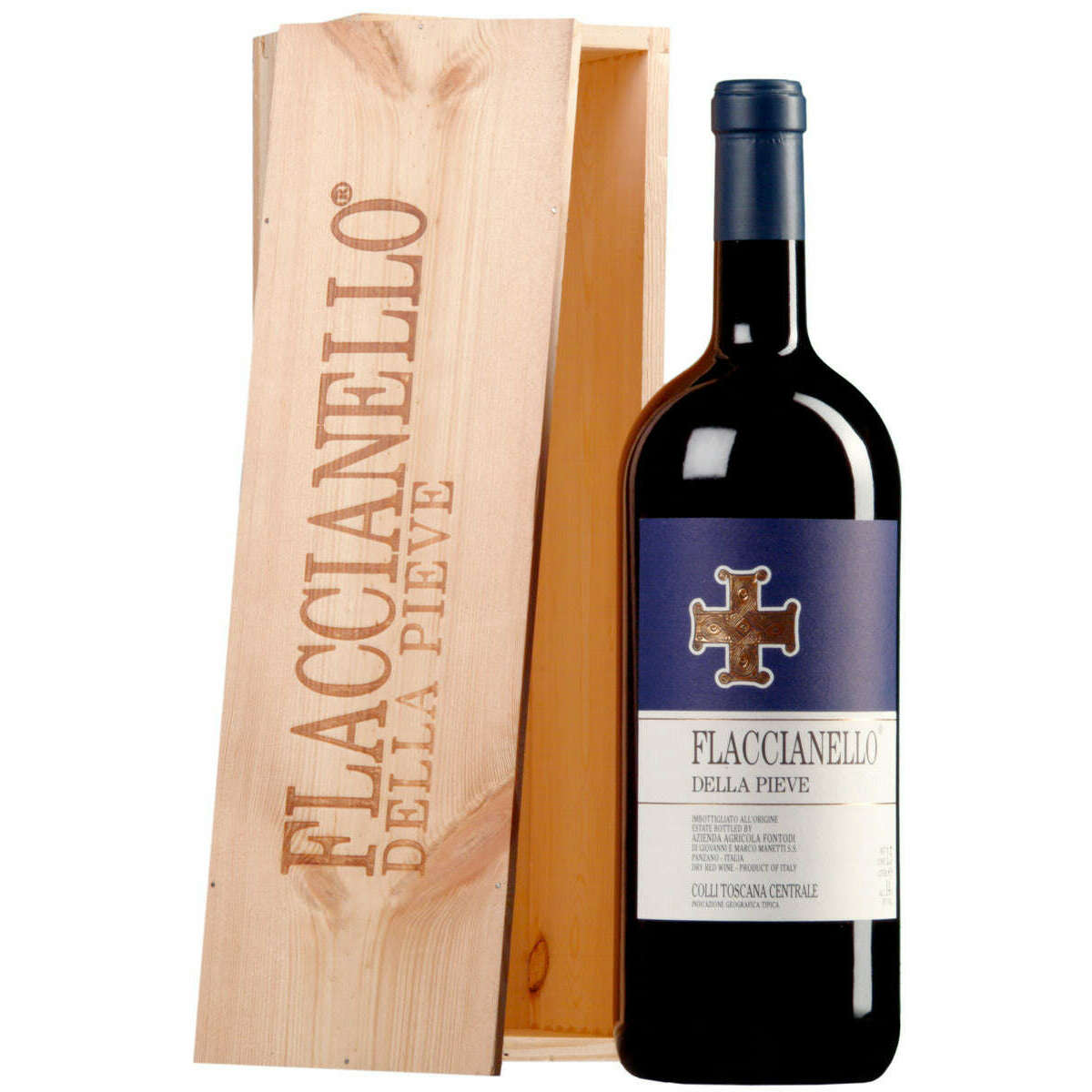 AZIENDA AGRICOLA FONTODI Flaccianello della Pieve Toscana Rosso Bio IGT 2020 (MAGNUM CASSA LEGNO)
