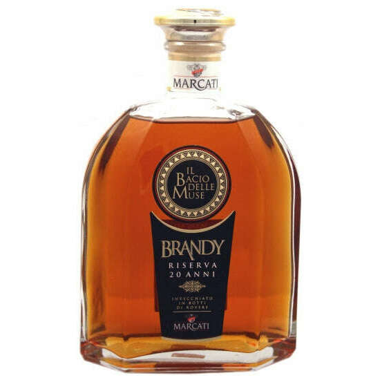 Brandy Riserva 20 Anni IL Bacio delle Muse Marcati (0.7L, 40% Vol.)