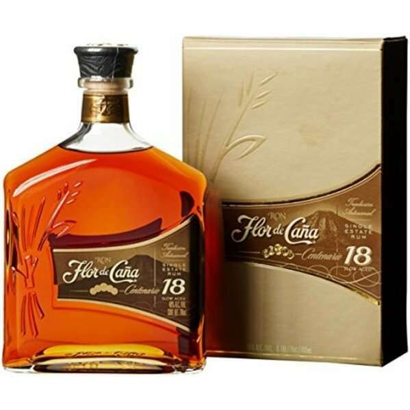 Rum Centenario Gold 18 years Flor de Cana (0.7L, 40.0% Vol.)