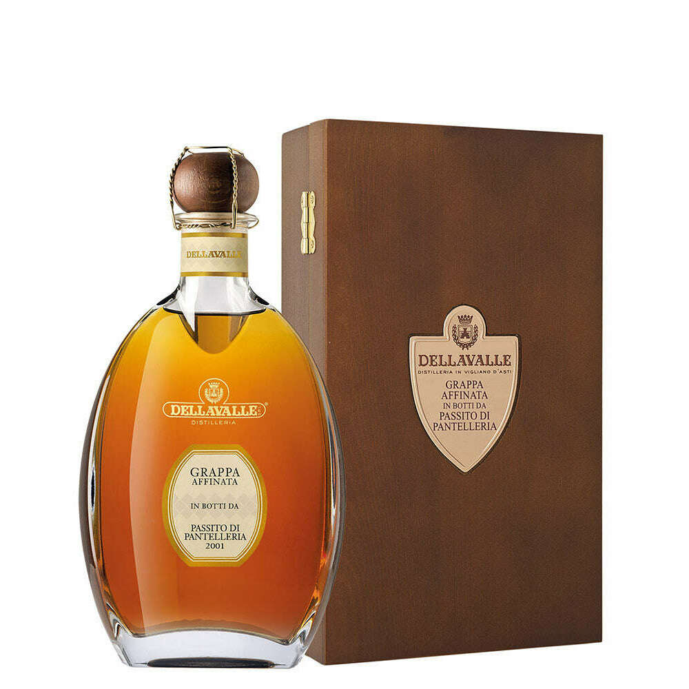 Grappa Della Valle invecchiata in Botti di Passito di Pantelleria (0.7L, 42% Vol.)
