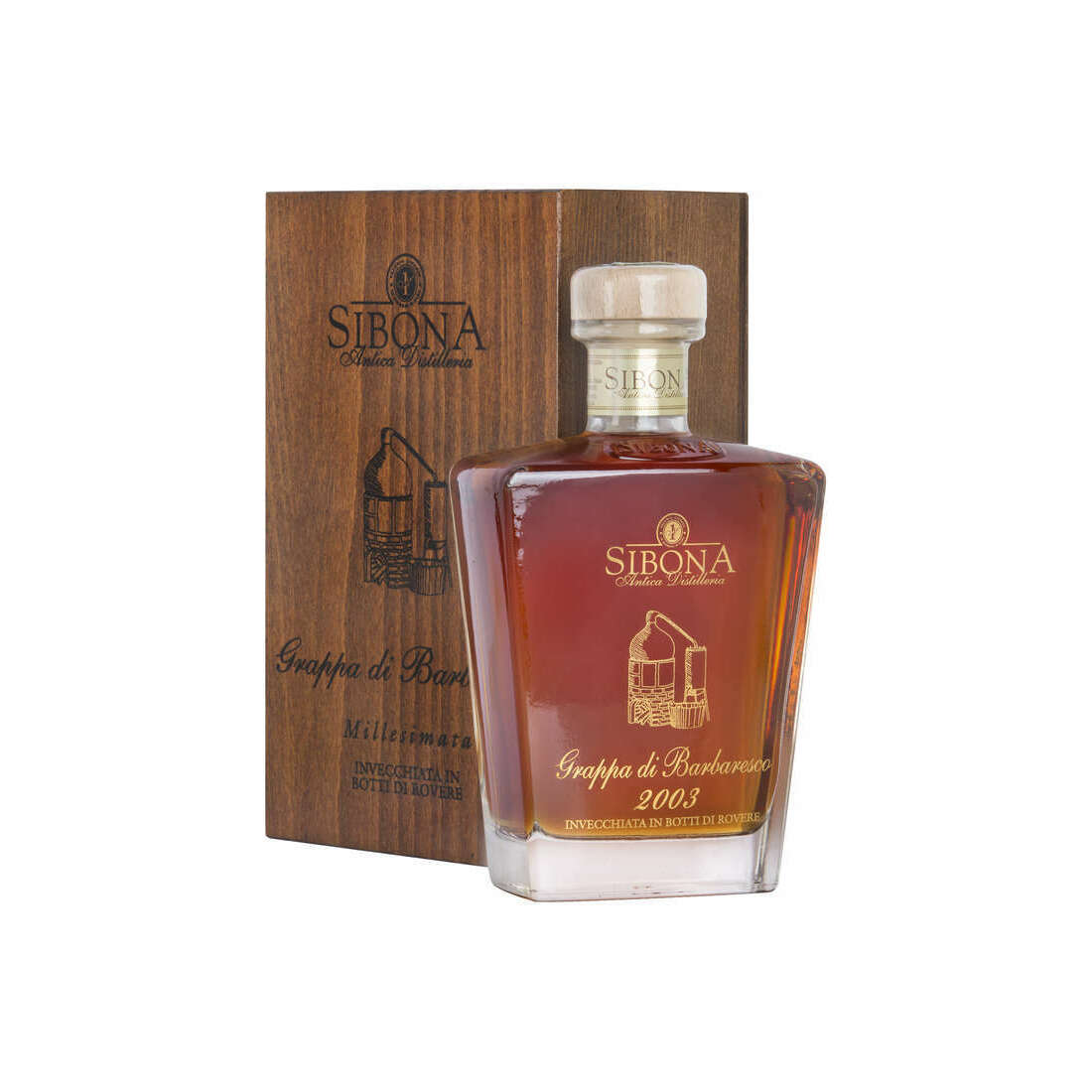 SIBONA GRAPPA DI BARBARESCO 2003 (70CL, 44% Vol.)