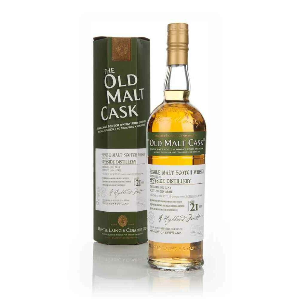 Speyside Distillery 21 Year Old 1992 (cask 10485) - Old Malt Cask (Hunter Laing)