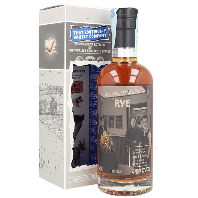 That Boutique-y Whisky Company Distillery 291 - Rye Batch 1 - 11 Mesi (50CL, 49.9% Vol.)