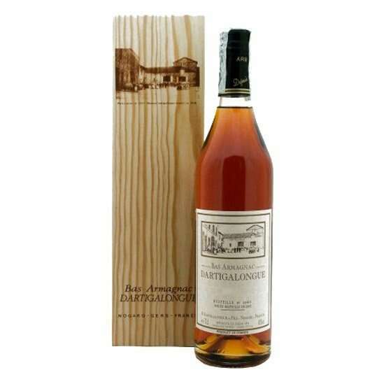 Bas Armagnac 1985 Dartigalongue Confezione Regalo Legno (70CL, 40.0% Vol.)