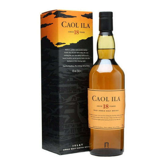 Whisky 18 Years Old Caol Ila 70 Cl