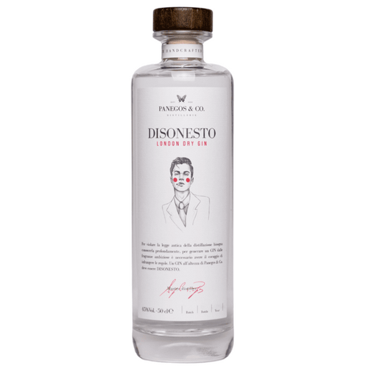 PANEGOS DISTILLERIE DISONESTO London Dry Gin Panegos & Co. (70CL, 45.0% Vol.)