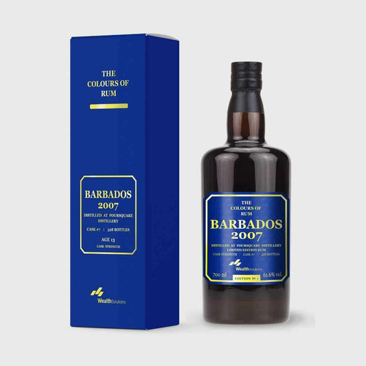 Foursquare 2007 13 YO Barbados edition No. 1 - The Colours Of Rum (70CL, 61.6% Vol.)