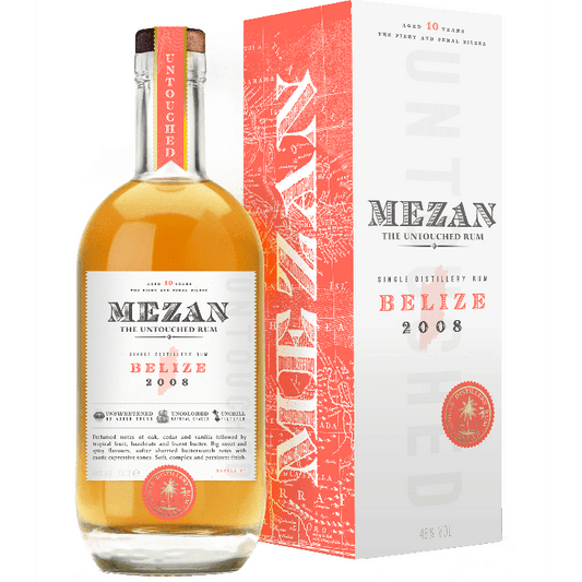 Belize Rum 2008 con astucciato - Mezan (70CL, 46.0% Vol.)