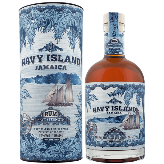 NAVY ISLAND Jamaica Rum NAVY STRENGTH (70CL, 57% Vol.)