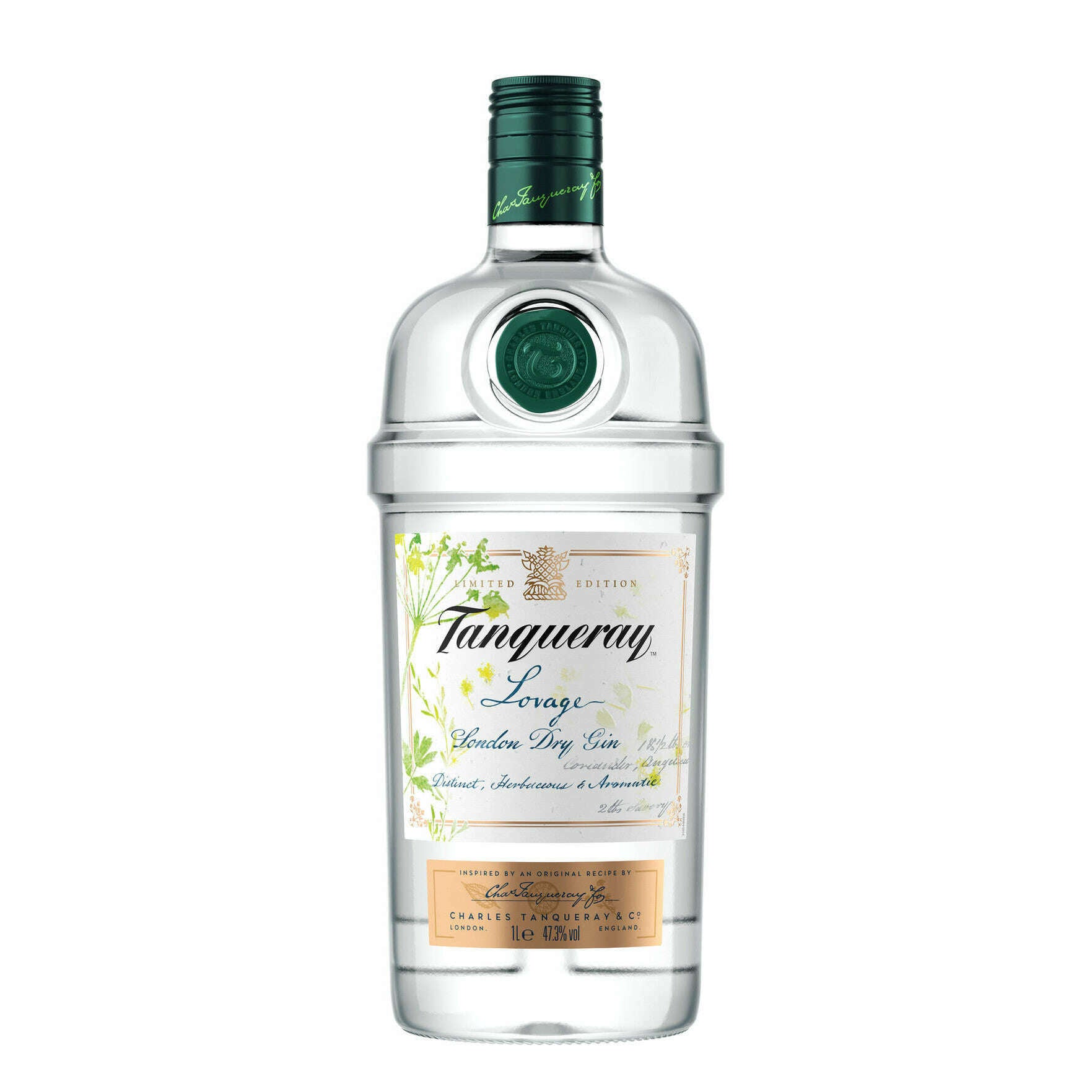 Tanqueray Lovage Gin London Dry (1L, 47.3% Vol.)