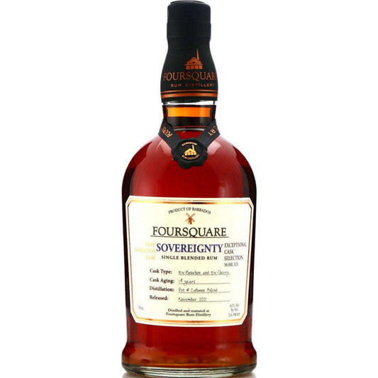 Rum Foursquare Sovereignty 14 anni (70cl, 62.0% Vol.)