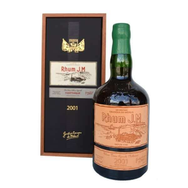 Rhum Agricole J.M. Vieux Millesime' 2001 Vol. 41,7% Cl.70