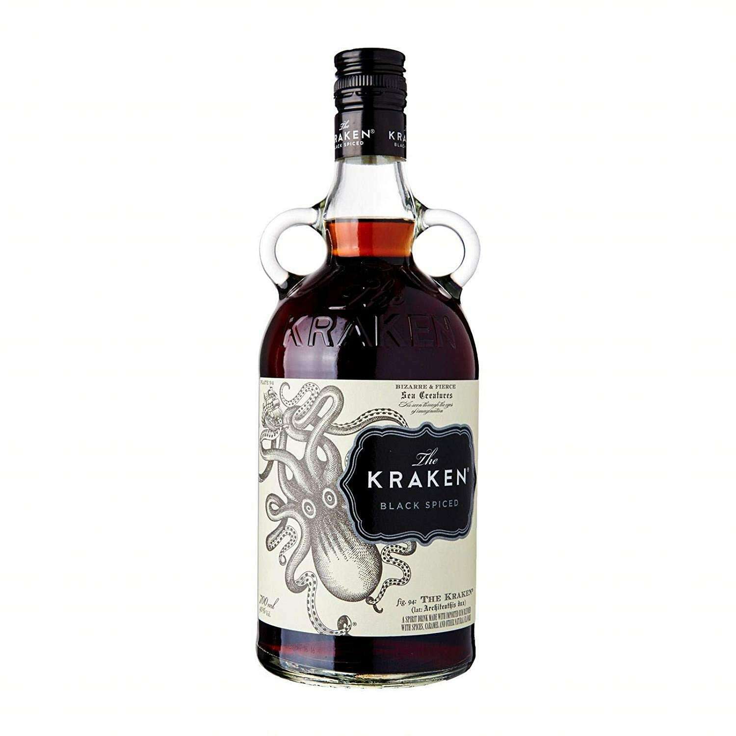 Rum Black Spiced The Kraken (1L, 40% Vol.)