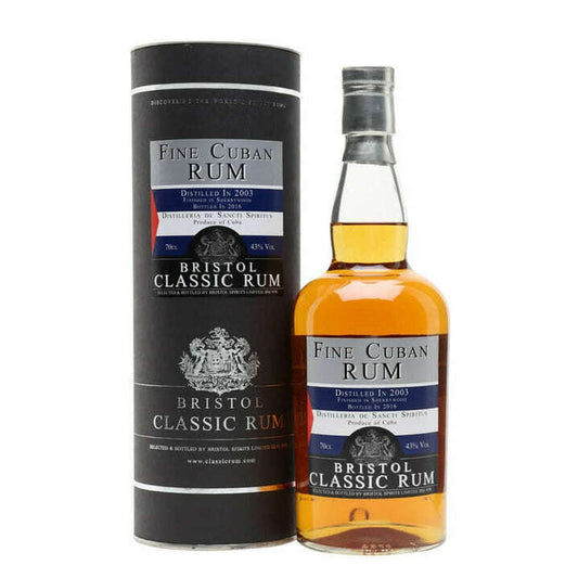 Fine Cuban Sherry Finish 2003 Bristol Classic Rums (70CL, 43.0% Vol.)