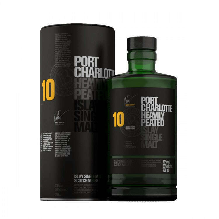 Whisky Port Charlotte 10 YO (70CL, 50.0% Vol.)