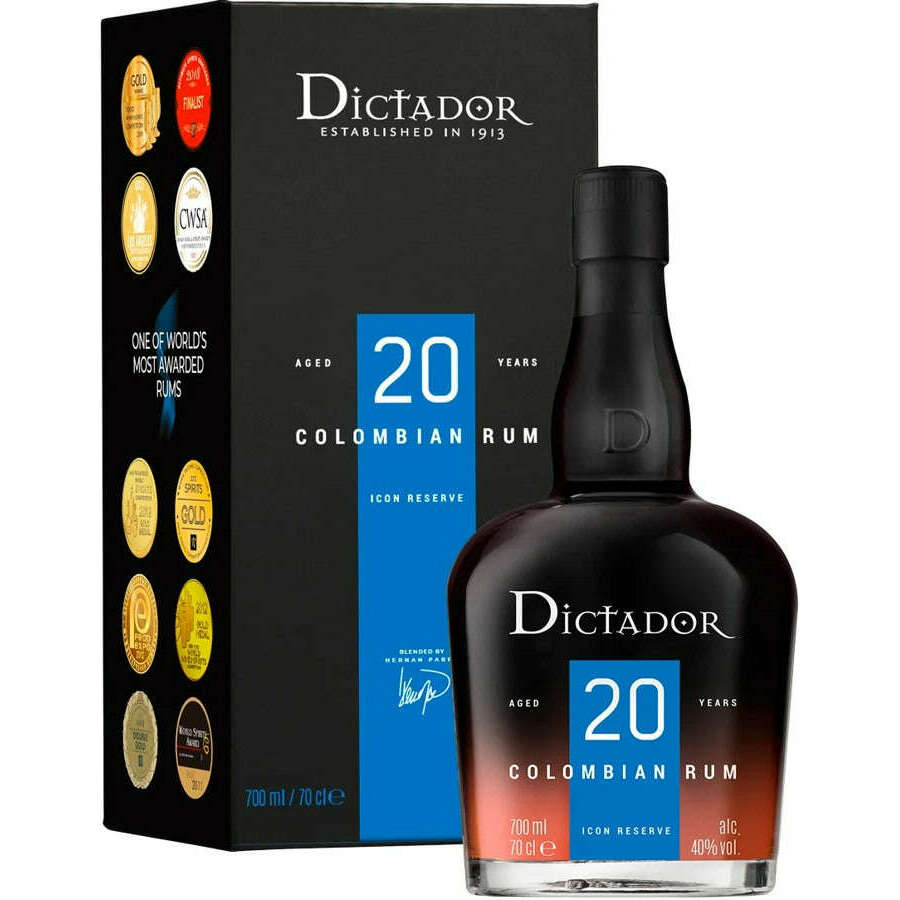 RUM DICTADOR BLEND 20 YO (70CL, 40,0% Vol.)