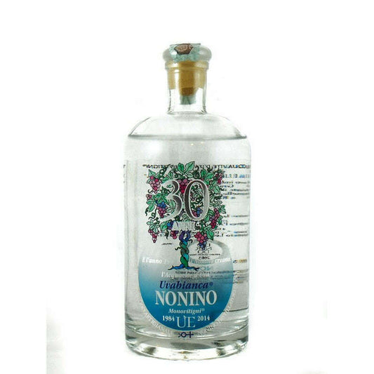 Grappa Nonino Uè Uva Bianca Edizione 30 Anni (70CL, 38% Vol.)