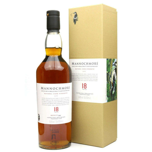 Mannochmore 18 Years Old - Natural Cask Strength (70CL, 54,9% Vol.)