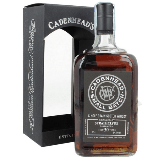 CADENHEAD S STRATHCLYDE SINGLE Grain 1989 30 YO - (70CL, 54.5% Vol.)