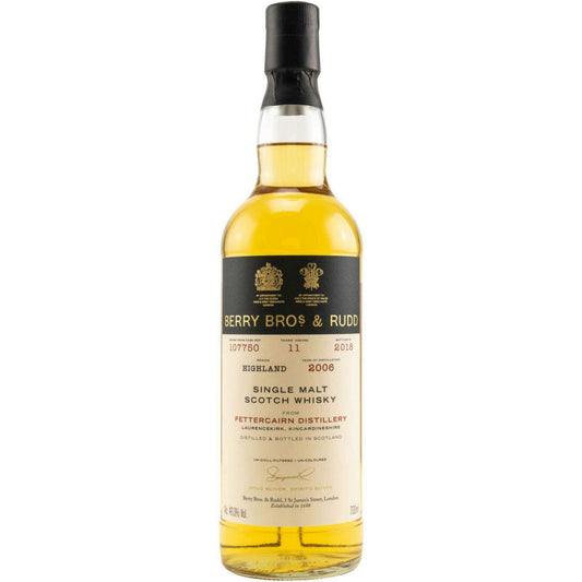 FETTERCAIRN 11 Y.O. DISTILLERY 2006 Single Cask No. 107750 Berry Bros. & Rud