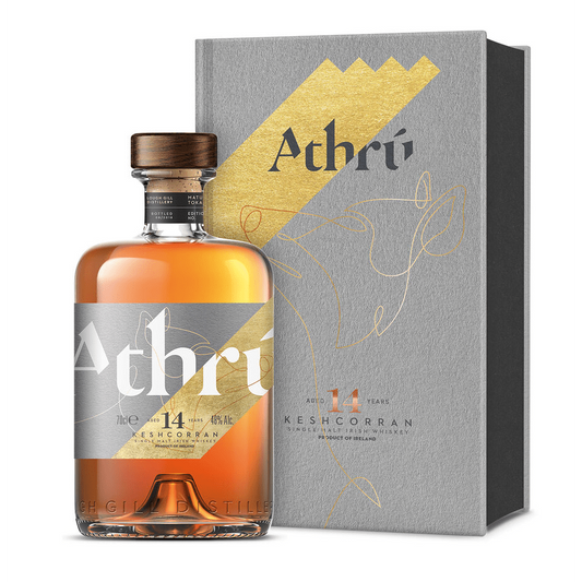 Athru Keshcorran 14 Years Old Single Malt Irish Whiskey (70CL, 48.0% Vol.)