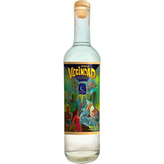 TEQUILA VECINDAD BLANCO 100% TEQUILANA WEBER (70CL, 43.0% Vol.)