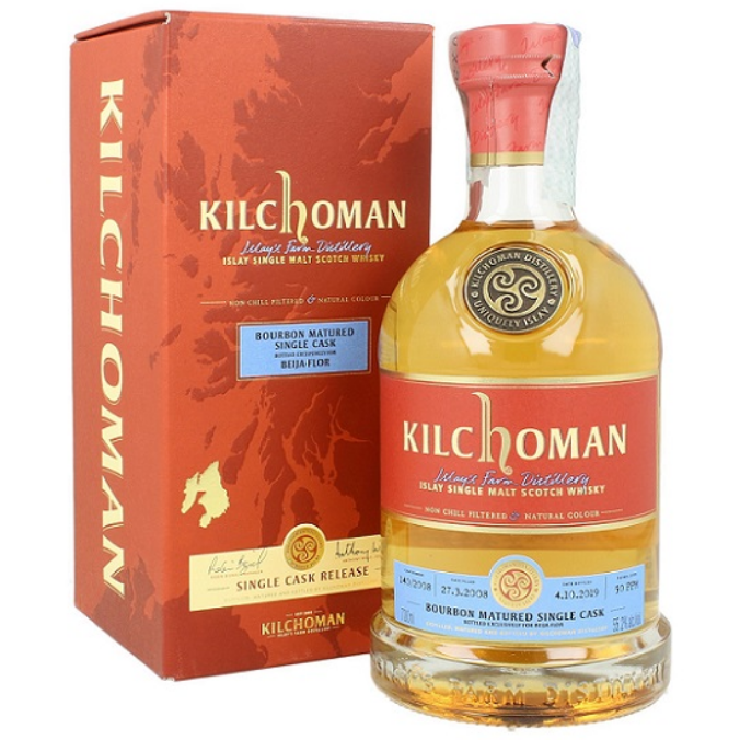 Kilchoman Beija-flor Bourbon Single Cask 11 YO - 55,2%