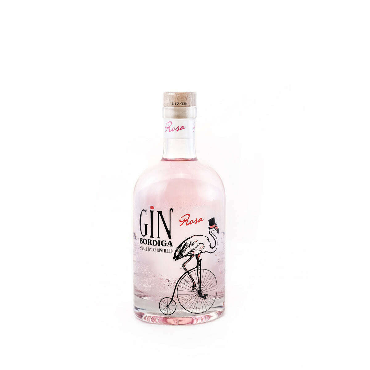 Antica Distilleria Bordiga Gin Premium Rosa (70CL, 42% Vol.)