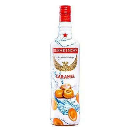 Rushkinoff Vodka & Caramelo 1,0 L