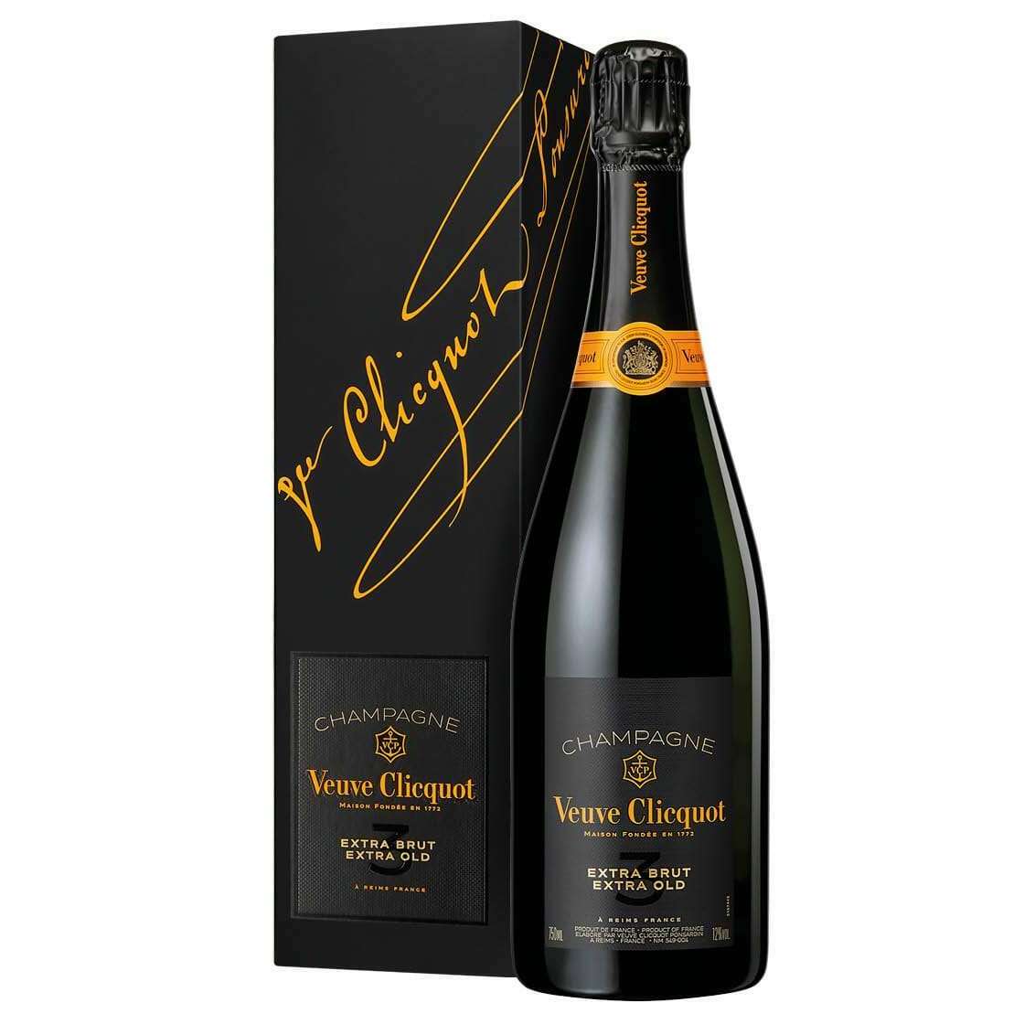 Champagne Veuve Clicquot AOC Extra Brut Extra Old Edizione 3 (Astuccio)