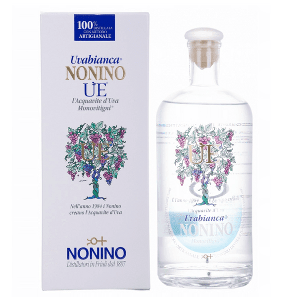 Grappa Nonino Uè hvid drue (70CL, 38% vol.)
