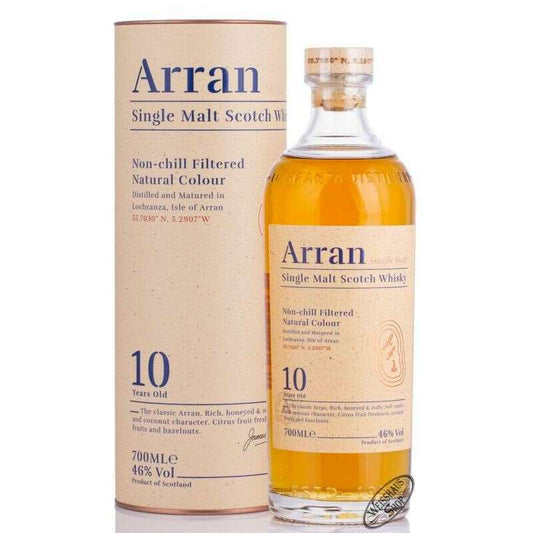 The Arran 10 YO Single Malt Whisky (70CL, 46.0% Vol.)