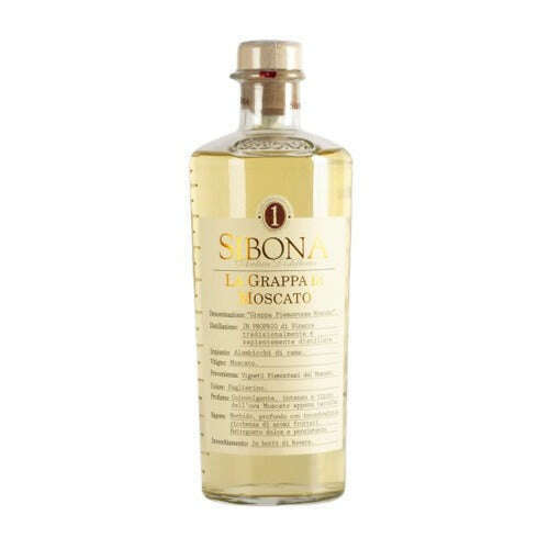 DISTILLERIA SIBONA Grappa di Moscato (1L, 40.0%)