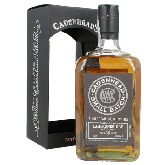 CADENHEAD S CAMERONBRIDGE Single Grain 1989 29 YO (70CL, 57,8% Vol.)