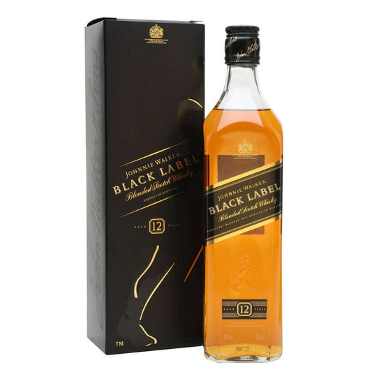 Johnnie Walker Black Label Blended Scotch Whisky (0.7L, 40% Vol.)