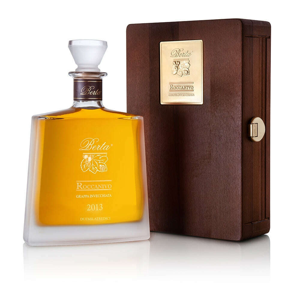 Berta Distillerie Grappa Invecchiata Roccanivo 2014 (70CL, 43.0% Vol.)