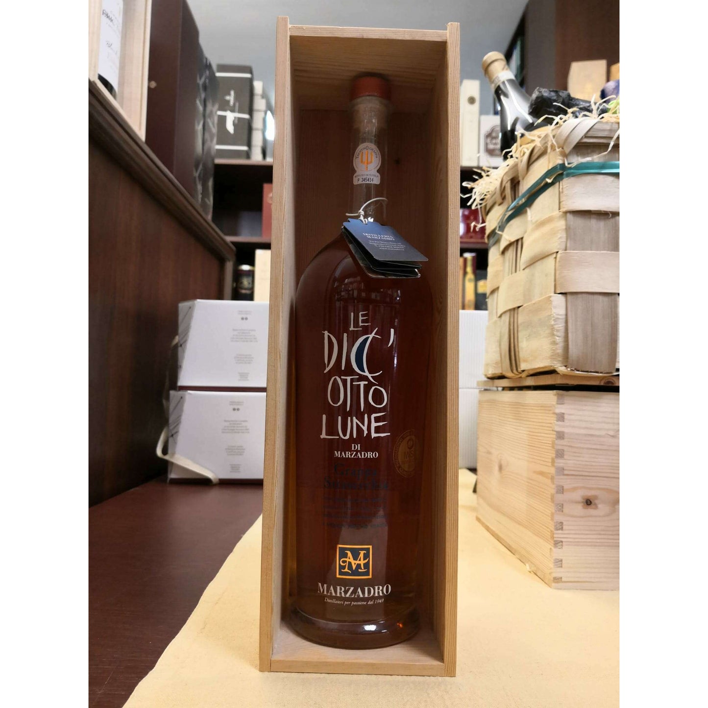 Grappa Le Diciotto Lune Marzadro 1.5Lt MAGNUM (1.5L, 41.0% Vol.)