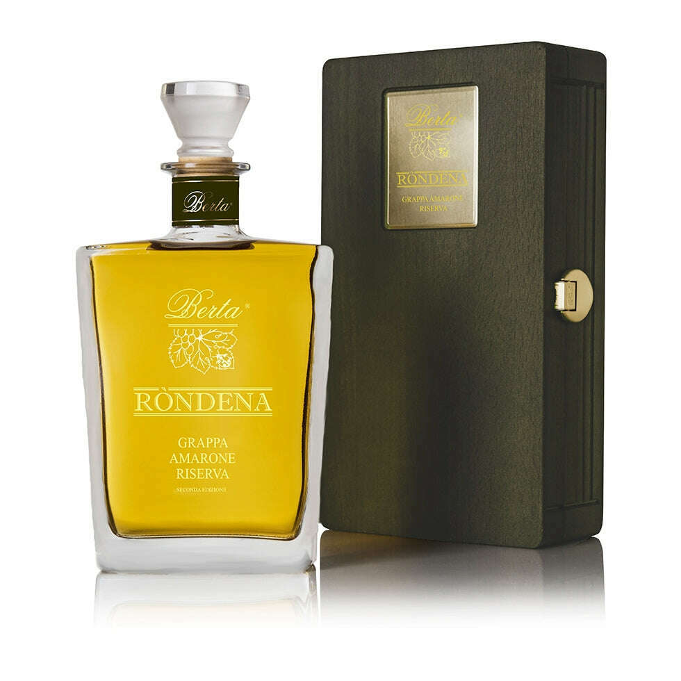 Berta Distilleria RONDENA Grappa Invecchiata Amarone Riserva IV Edizione (70CL, 43.0% Vol.)