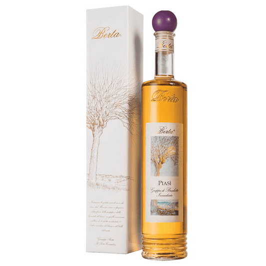 GRAPPA BERTA PIASì - Grappa Invecchiata di Brachetto (0.7L, 40% Vol.)