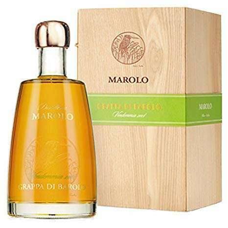 Marolo Grappa di Barolo 2008 "I Migliori Anni" con cassetta in legno (0.7L, 42% Vol.)