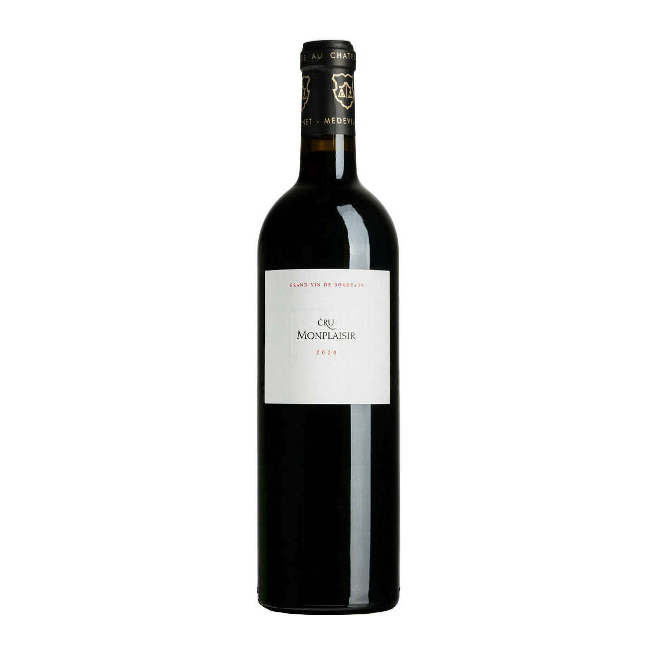 Bordeaux Rouge Superieur Cru Monplaisir Gonet Medeville 2021