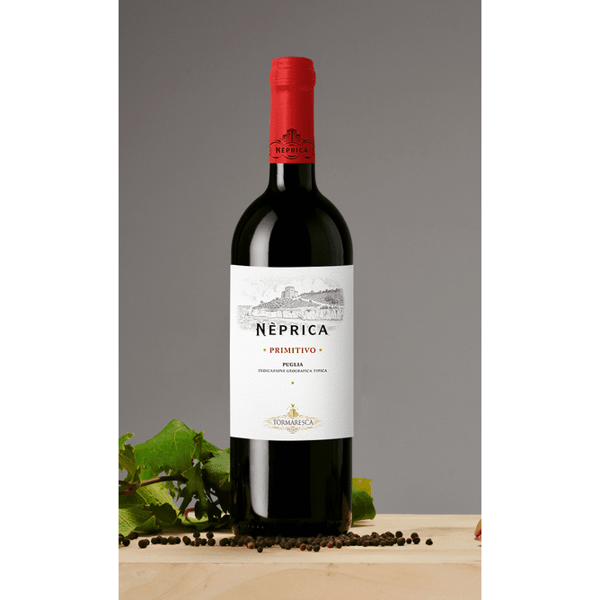 TORMARESCA NEPRICA PRIMITIVO Primitivo IGT Puglia 2023 (Mezza Bottiglia 37.5 CL)