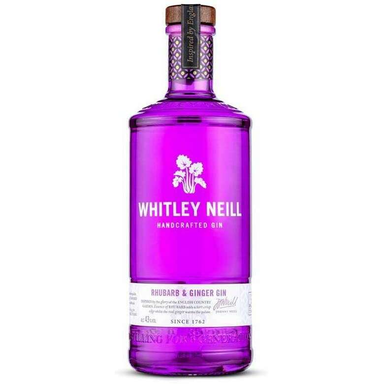 GIN WHITLEY NEILL RHUBARB & GINGER (1L, 43.0% Vol.)