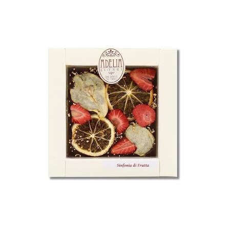 Adelia di Fant Sinfonia di Frutta Quadra Extra Fondente Frutta Disidratata 90 g