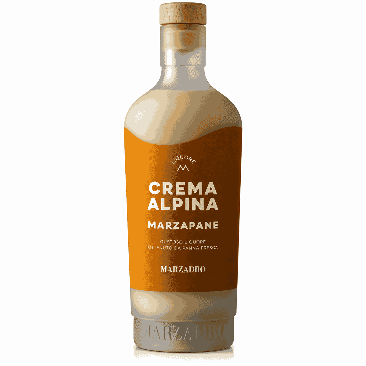 DISTILLERIA MARZADRO – CREMA ALPINA MARZAPANE (70 CL, 17% Vol.)