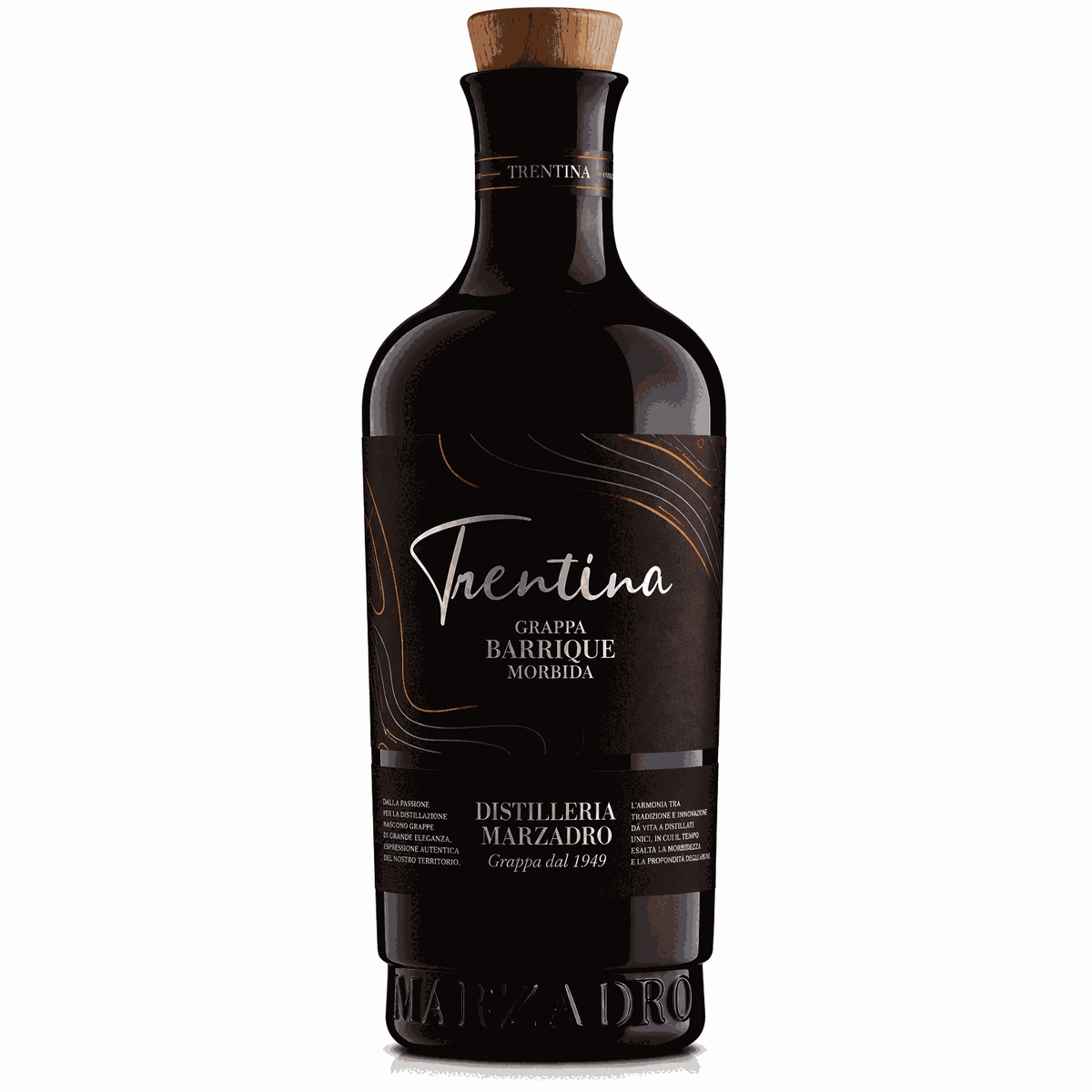 DISTILLERIA MARZADRO – LA TRENTINA MORBIDA BARRIQUE (70 CL, 41% Vol.)