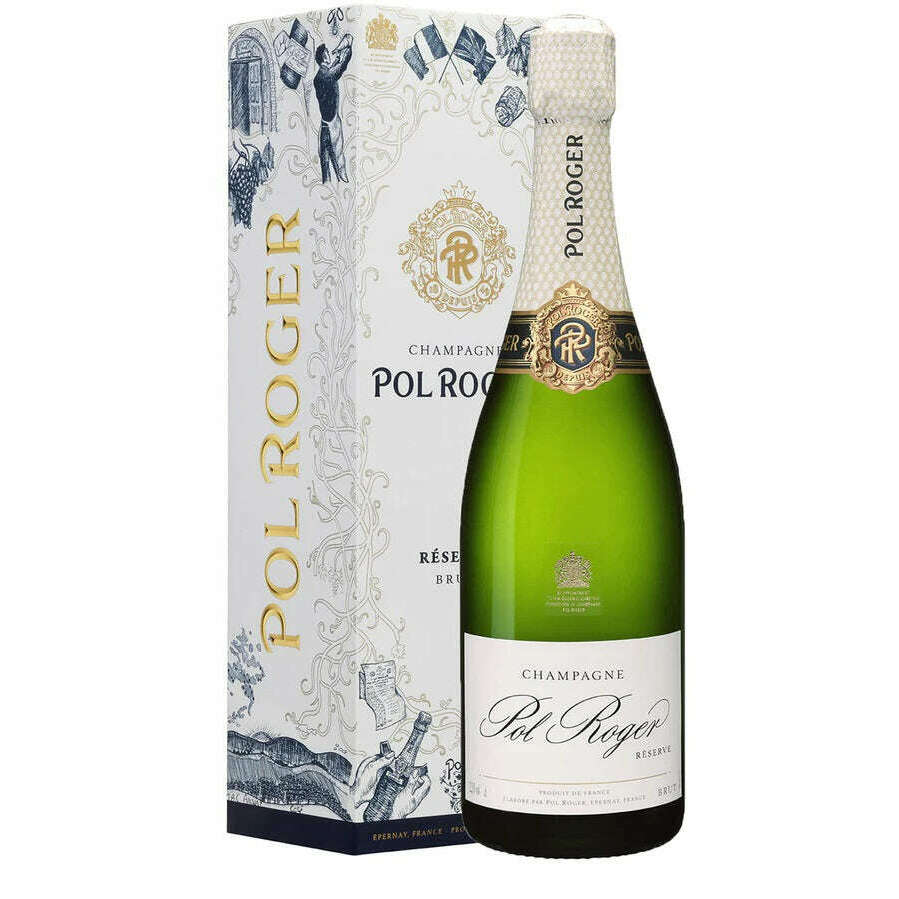 Champagne Brut Reserve Magnum Pol Roger (confezione)